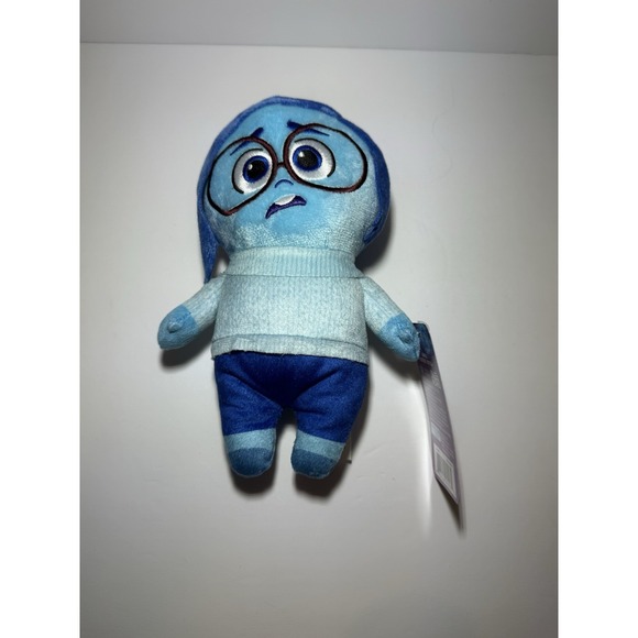 Just Play Other - Inside Out 2  Sadness Plush 9.5"Inch Disney Pixar Brand New